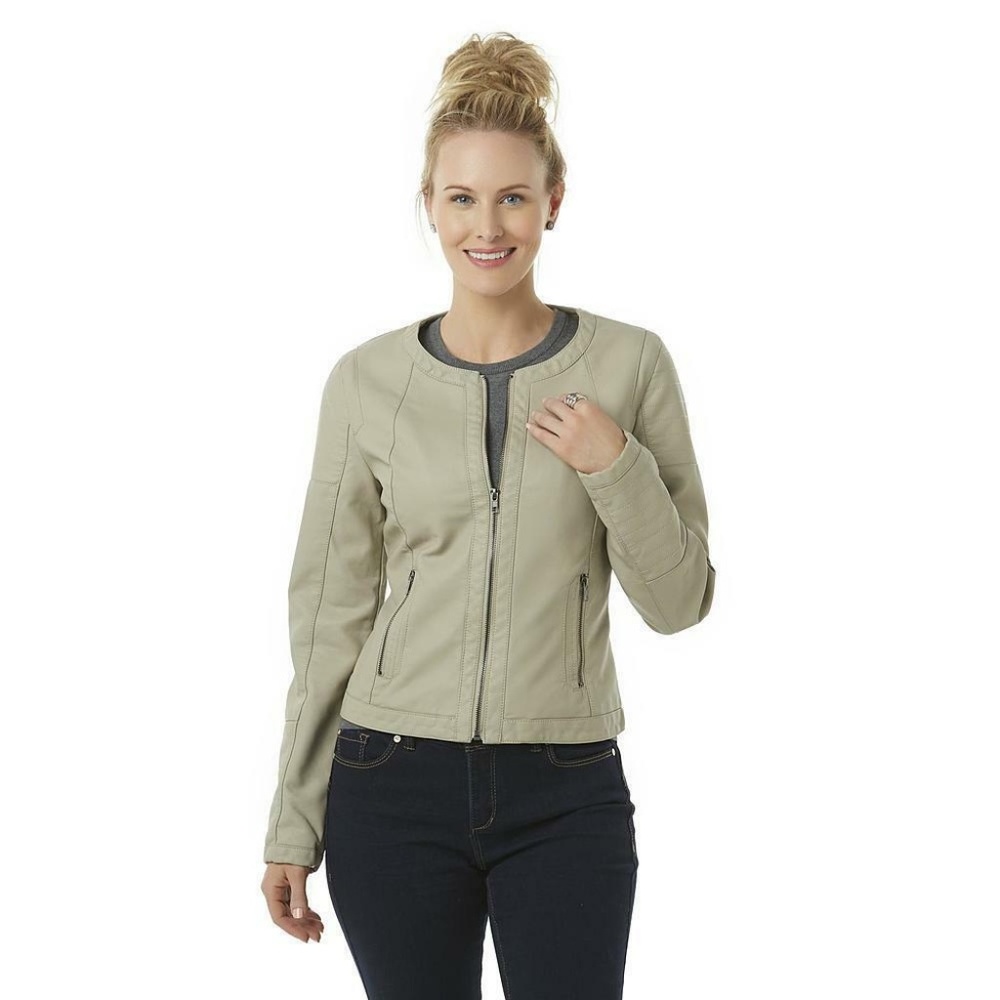 Women's Jacket Metaphor Faux Leather M NEW